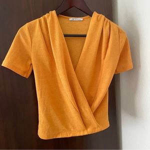 Faux Wrap Top